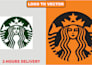 redraw ,vectorize,convert logo or graphic to vector